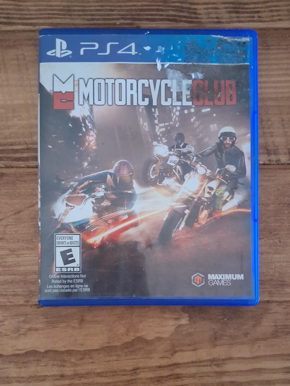 Sony PS4 Motorcycle Club (blue) - Motorcycle Racing Game